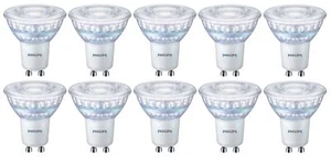 10x Philips LED GU10 2,6W=35W Reflektor 230lm Glas 36° WarmGlow 2200K–2700K DIMM - Bild 1 von 9