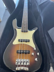 Warwick Pro Series Streamer CV 4 Electric Bass Guitar Sunburst w/gig bag - Picture 1 of 7