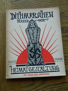Nachlass-Volkslieder aus Dithmarschen Blätter der Heimatgestaltung 1936-Rarität - Bild 1 von 10