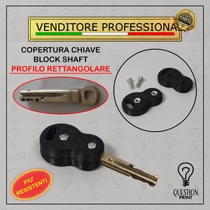 GUSCIO CHIAVE BLOCK SHAFT COVER TESTA RICAMBIO CHIAVE RETTANGOLARE - Foto 1 di 5