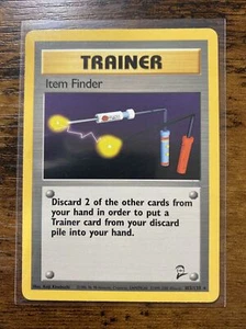 Trainer Item Finder 103/130 Base Set 2 Unlimited Edition LP - Picture 1 of 2