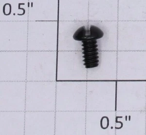 Lionel #6-32 x 1/4" Black Slotted Round Head Screw (24) - Picture 1 of 1
