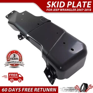 Gas Fuel Gas Tank Skid Plate For 2007-2018 Jeep Wrangler & 2018 Wrangler JK - Picture 1 of 20