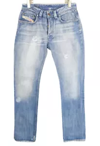 Diesel Levan Herrenjeans W29/L34 Zerrissen Straight Fit Schnurrhaare Distressed - Bild 1 von 10