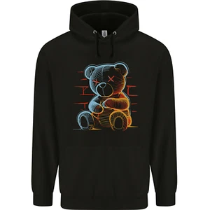 An Urban Teddy Bear Childrens Kids Hoodie - Picture 1 of 3