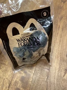Black Panther Wakanda Forever McDonald’s Happy Meal Toy #9 2022 Battle Pose - Picture 1 of 4