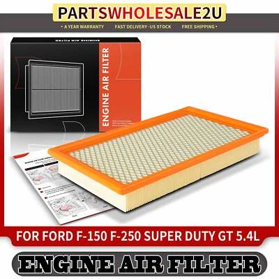 Engine Air Filter for Ford F-150 1999-2003 F-250 F-350 Super Duty 2001 V8 5.4L - Image 1 of 4