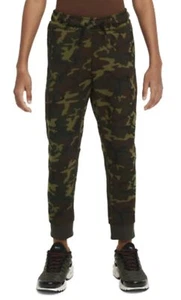 Nike Sportswear Tech Fleece Big Kids' (Boys') Camo Joggers, Large, Military - Picture 1 of 6