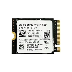 NEW WD SN740 2TB 2230 NVMe PCIe 4x4 SSD For Steam Deck Microsoft Surface Pro 9 - Picture 1 of 6