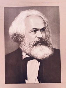 KARL MARX,RARE 1980’s POSTER - Picture 1 of 3