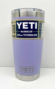 YETI Rambler 20 oz Tumbler W/Magslider Lid Cosmic Lilac 100% Authentic YETI - Picture 1 of 3