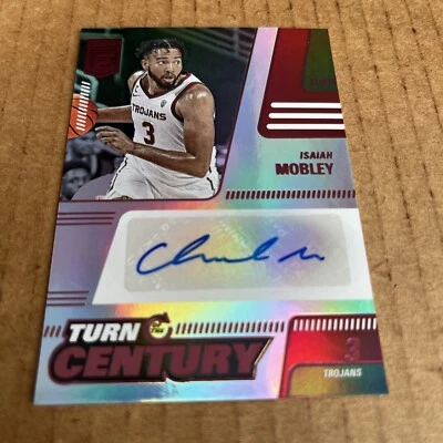 2022 Chronicles Elite AUTO PINK ROOKIE Isaiah Mobley RC #TTC-IMO Card (e1) - Image 1 of 2