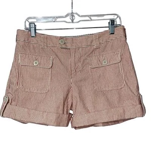 Pantalones cortos chinos a rayas para mujer Polo Jeans Company talla 6 - Imagen 1 de 5