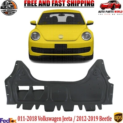 Front Engine Splash Shield For 2011-2018 Volkswagen Jeeta / 2012-2019 Beetle - Image 1 of 4