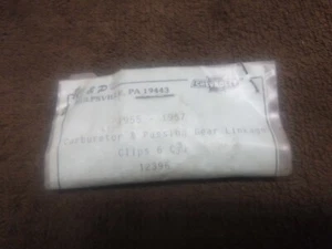 1955,56,57 Chevrolet Car 6 Cylinder Carburetor & Passing Gear Linkage Clips - Bild 1 von 5