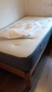 Get Laid Beds - Petite Double Spacesaver bed frame plus Mattress (and protector)