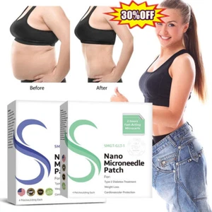 4 Pezzi Nano Microneedle Patch,SMGT Patch per Donna e Uomo,Cura della Pelle - Foto 1 di 19