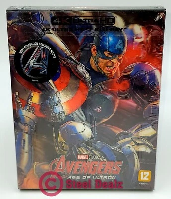  THE AVENGERS: AGE OF ULTRON [4K+ 2D] Blu-ray STEELBOOK [WeET COLLECTION] B2 - Image 1 of 4