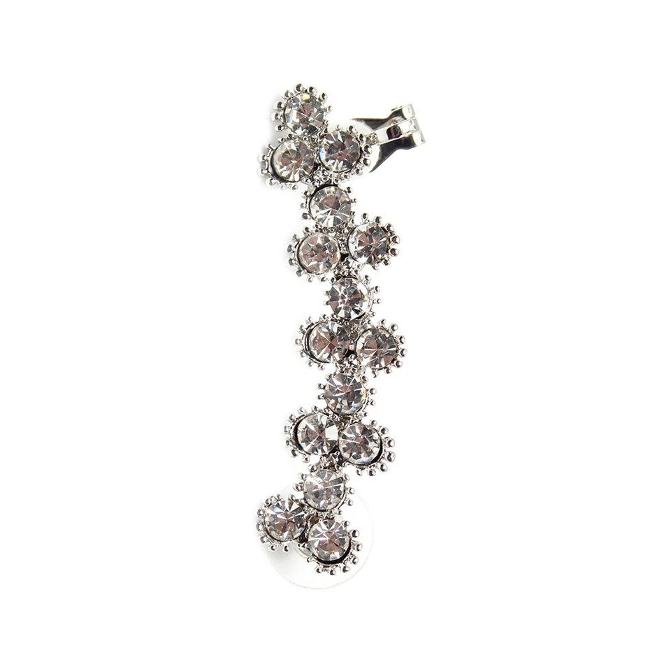 Ear Cuff Ohrring Strass Ohrklemme Ohrstecker Earring Ohrclip - Bild 1 von 1
