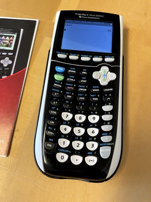 Texas Instruments TI-84 Plus C Silver Edition Color Graphing Calculator - Image 1 of 4