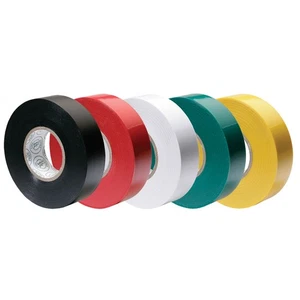 Ancor Premi Assort Electrical Tape 1/2"x20' Black-Red-White-Green-Yellow 339066 - Picture 1 of 8