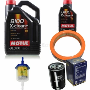 SCT Inspektionspaket 6L Motul 8100 X-clean+ 5W-30 für VW Golf II 1.3 1.0 Polo - Bild 1 von 8