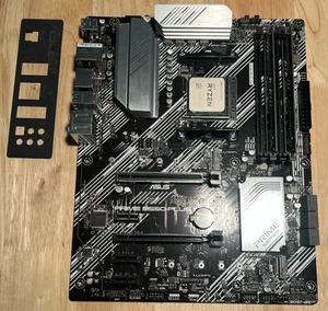 CPU + Motherboard + RAM Combo: ASUS PRIME B550-PLUS + Ryzen 5 5600X + 16 GB - Picture 1 of 24