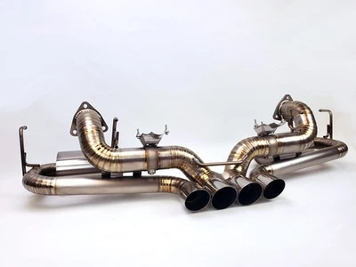 Sistema de escape silenciado Pride Acura NSX 2017-2022 NC1 titanio tipo S Foto 1 de 4