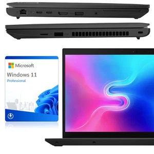 Laptop Lenovo Thinkpad L14 GEN 3 Intel I5-1245U 16GB 512GB SSD NVME FHD W11 - Zdjęcie 1 z 12