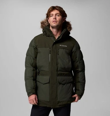 NWT Columbia Marquam Peak Fusion II Parka Jacket Greenscape Men’s Big 4X - Image 1 of 4