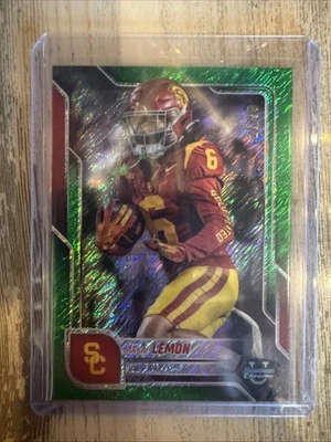 2025 Bowman Chrome U - Makai Lemon #174 Green Shimmer #/99 USC - Image 1 of 2
