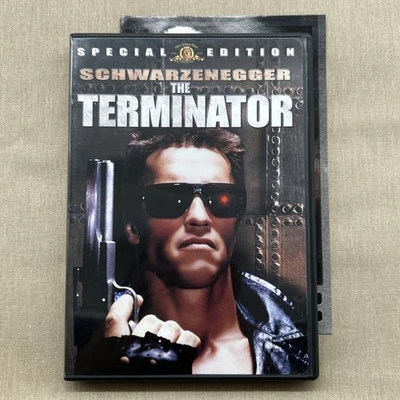 The Terminator (1) (DVD 1984 WS + Guide) Arnold Schwarzenegger James Cameron T1 - Image 1 of 4