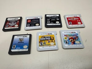 (7) LOTE DE CARTUCHOS DE VIDEOJUEGO PARA NINTENDO DS / 3DS MARIO TRANSFORMERS SUPER - Imagen 1 de 6