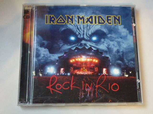 Iron Maiden - Rock In Rio 2 Cds Sammlungsauflösung - Bild 1 von 2