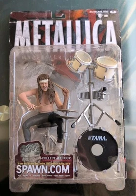 McFarlane Toys Metallica Lars Ulrich Harvesters of Sorrow Action Figure 2001 - Image 1 of 4