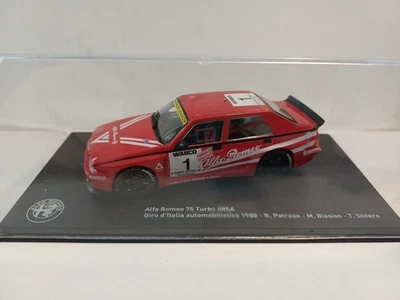 217 1/43 Alfa Romeo 75 Turbo IMSA Giro D'italia 1988 Centauria Altaya Panini Ixo - Immagine 1 di 4