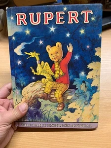 *RARE PRINTING ERROR* 1979 RUPERT BEAR ANNUAL UK VINTAGE HARDBACK BOOK (P3) - Picture 1 of 17