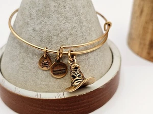 Alex & Ani Gold Sorting Hat Harry Potter Charm Bangle Bracelet ✨️ - Picture 1 of 9