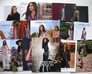 JOHNNY WAS Lot Of 17 Catalogs 2023 And 2024 Includes 9/24 Lily Aldridge Sasson - Picture 1 of 5