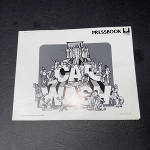 1976 Car Wash Original MOVIE PRESS BOOK Unused Blaxploitation - Picture 1 of 6