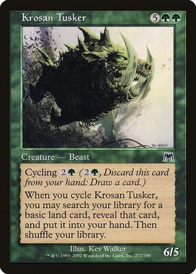 (3x) KROSAN TUSKER - Onslaught – MTG Magic the Gathering Card - Common - Image 1 of 4