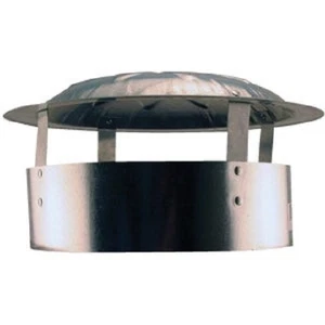 1-S & K Galvanized Steel 10 In. x 13 In. Stove Pipe Chimney Vent Pipe Cap D-290 - Picture 1 of 1