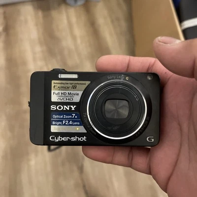 Sony Cyber-shot DSC-WX150 10X Optical Zoom 18.2MP Digital Camera - Black - Image 1 of 4