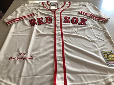 Camiseta Mitchell & Ness Cooperstown Collection 1967 Medias Rojas Carl Yastrzemski XL Foto 1 de 4