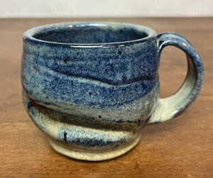 Taza de cerámica artística lanzada y esmaltada a mano - Imagen 1 de 6