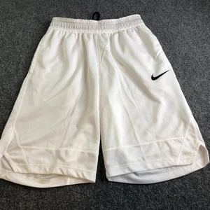 Pantalones Cortos Nike Para Hombre Pequeños Blancos Baloncesto Sueltos Bolsillos Atléticos Gimnasio Entrenamiento - Imagen 1 de 10