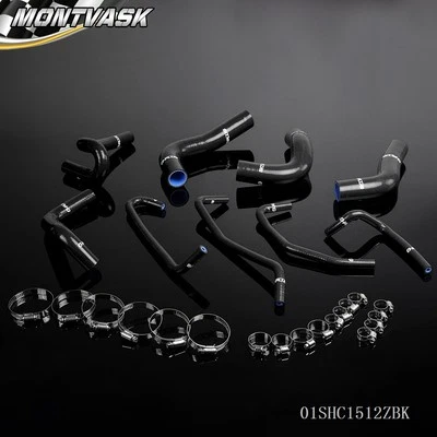 Kit de manguera de radiador calentador de silicona negro apto para Mazda Miata 94-97 MX5 1,8 L NUEVO Foto 1 de 4