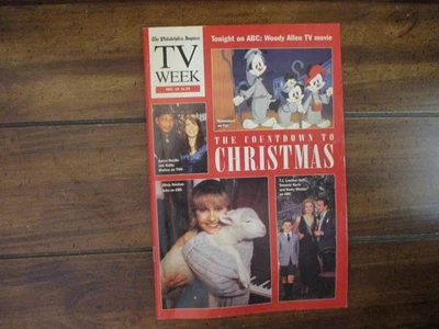 Philadelphia Inquirer 1994 TV Mag (Olivia Newton-John/Animaniacs/Christmas Romanc Foto 1 de 4