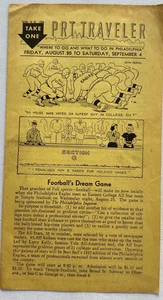 Folleto de viajero PRT Philadelphia Rapid Transit Company (PRT) 1920-1930 de colección - Imagen 1 de 2