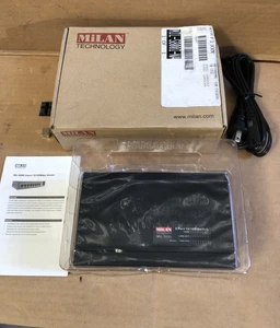 Switch Ethernet Milano MIL-S800I 8 porte 10/100 94001027_a Rev E - Foto 1 di 6